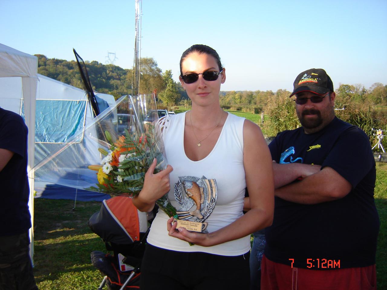 Trophee de la plus grosse koi pour une  feminine de l'epreuve !