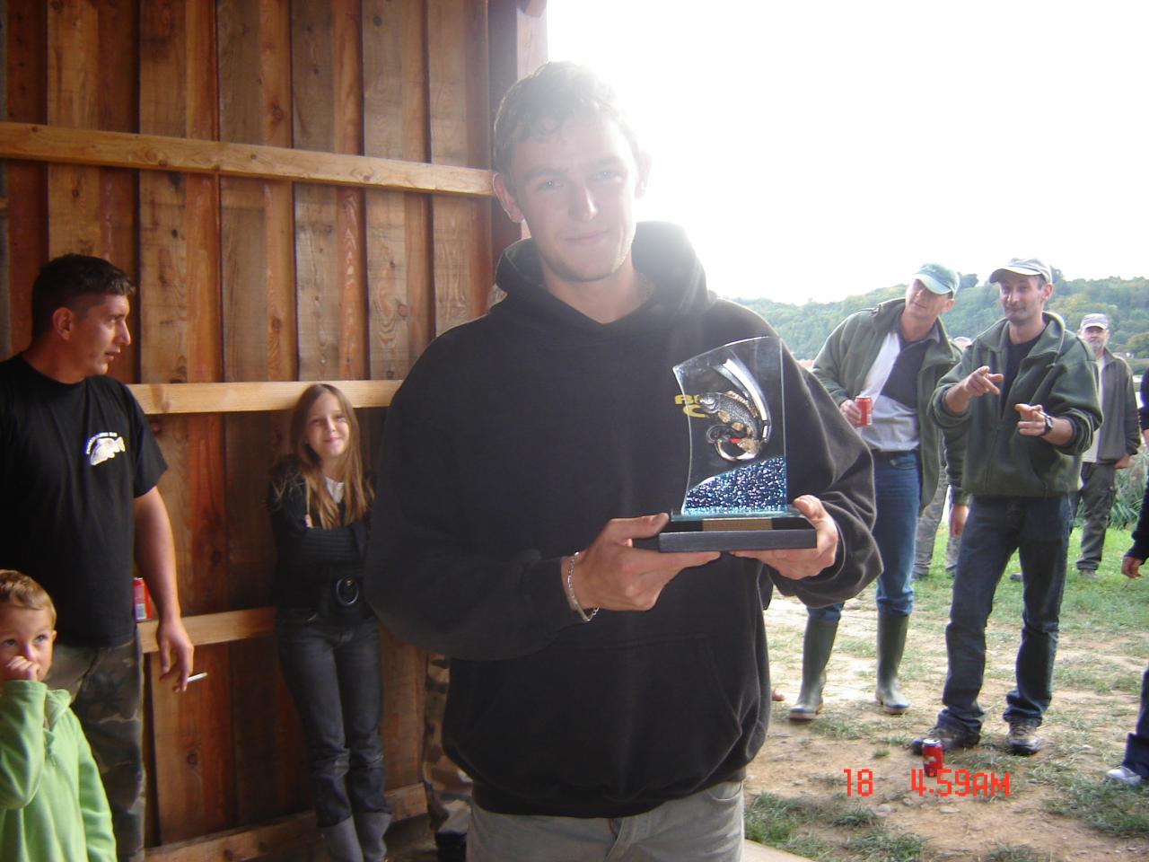Trophee du plus gros esturgeon..