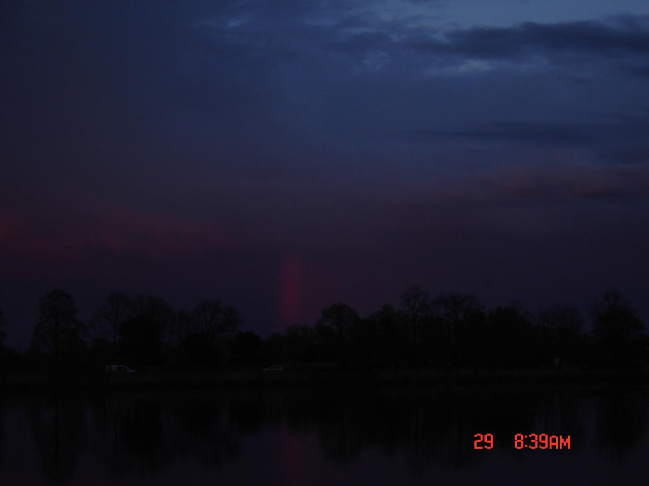 La nuit par contre on voit pas grand chose...